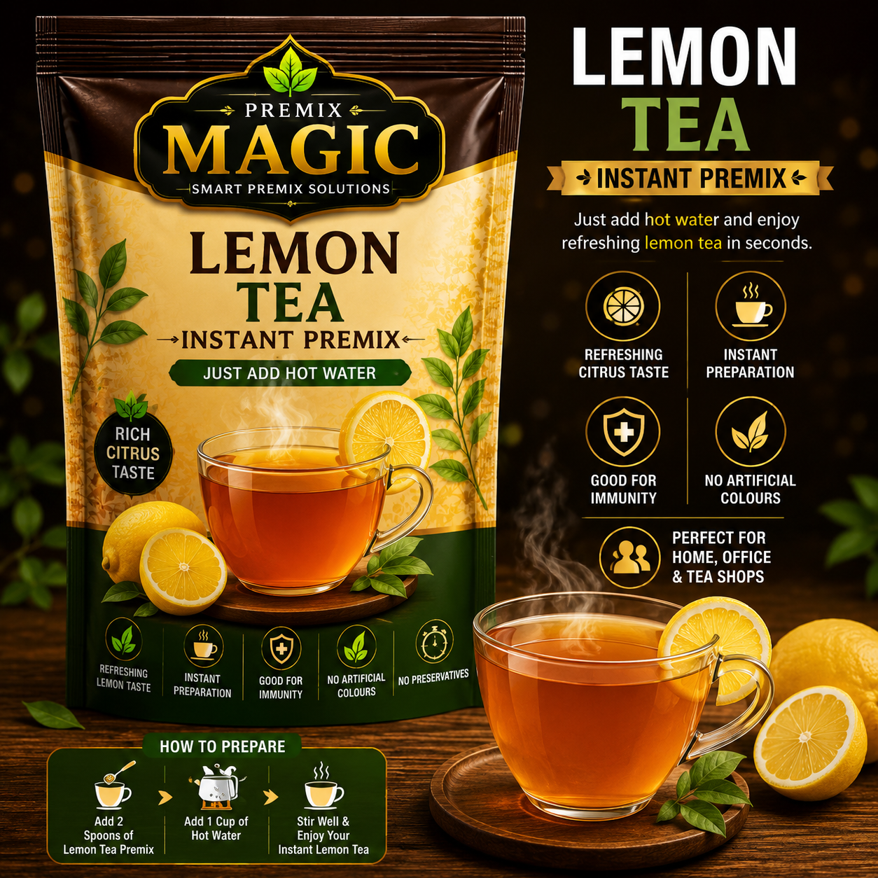 LEMON TEA INSTANT PREMIX