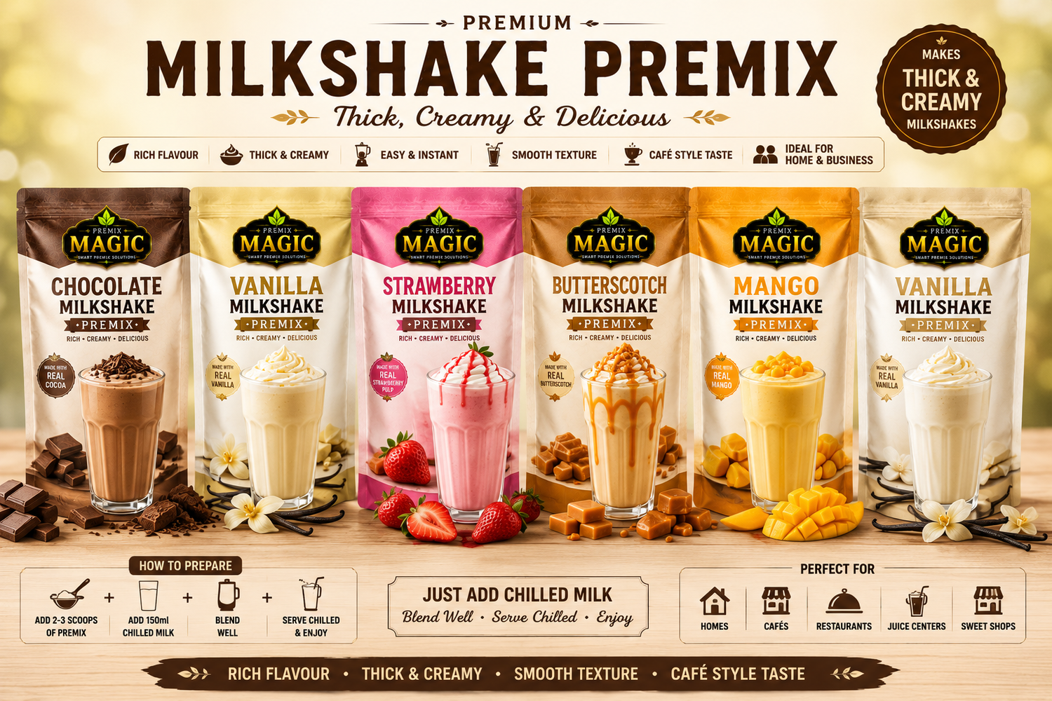 MILK SHAKE PREMIX