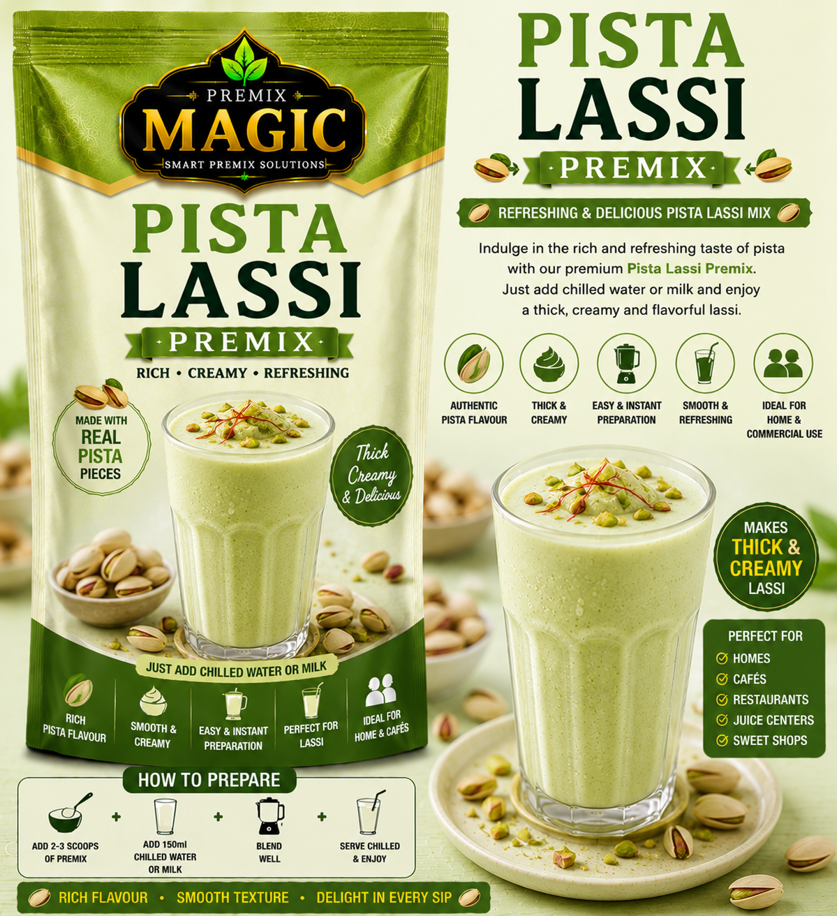 PISTA LASSI PREMIX