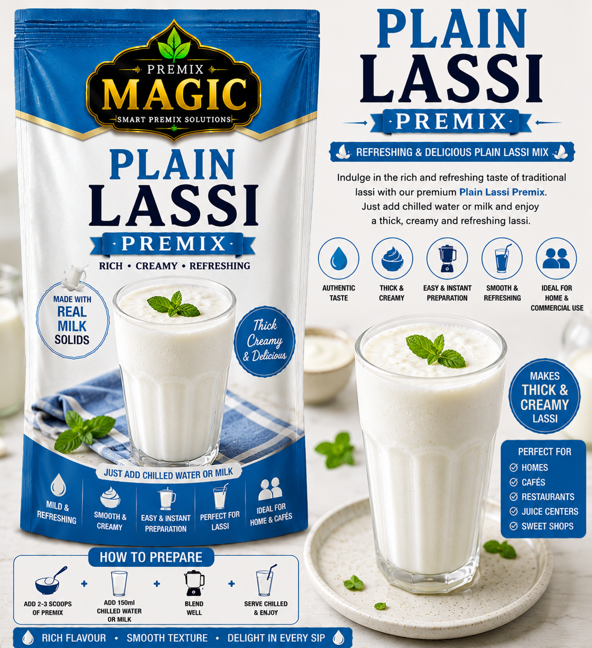 PLAIN LASSI PREMIX